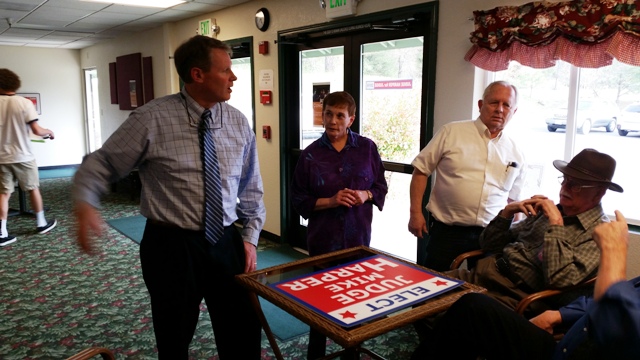 Trinity County Superior Court Judge Michael Mike Harper, Weaverville Meet and Greet